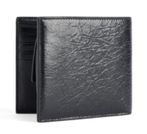 BALENCIAGA Men Japan Exclusive - CASH Square Folded Coin Wallet