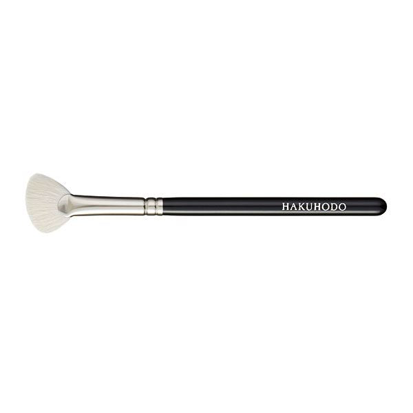 Hakuhodo F8311 Ougi Angled (Hair: Goat & Synthetic fiber) BkSL