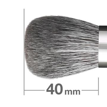 Hakuhodo G6403 Powder Maru Short (Hair:Blue squirrel・Goat・Synthetic fiber) BkSL