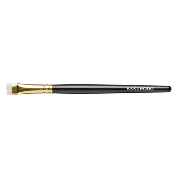 Hakuhodo S5549HSBk Eyebrow Brush Angled (Hair:Horse & Synthetic fiber)