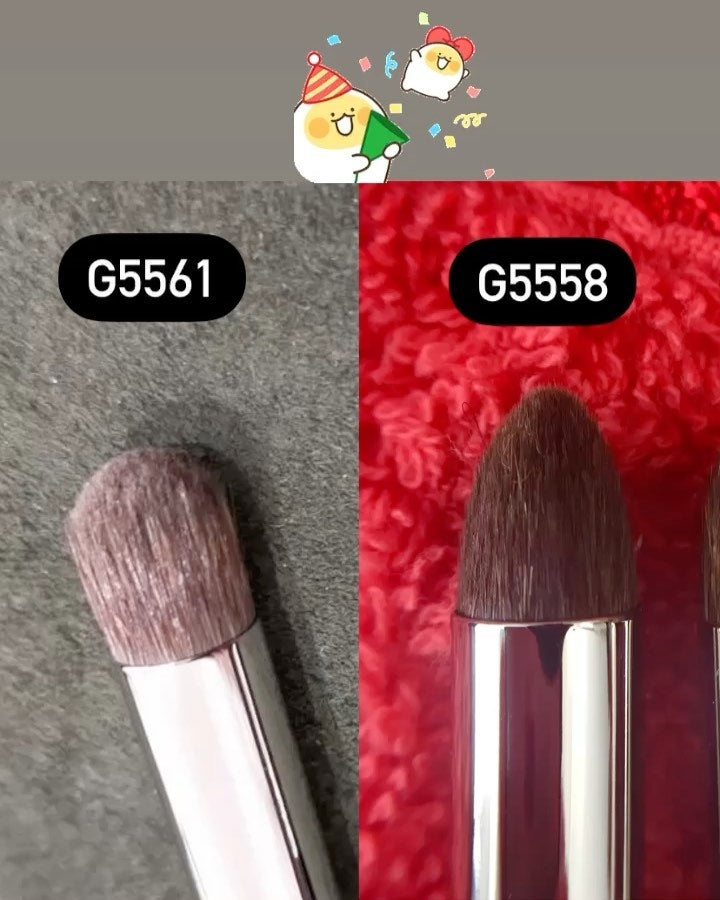 Hakuhodo G5561 Kazan squirrel eyeshadow  (Hair:Kazan squirrel)BkSL