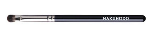 Hakuhodo G144 Eye Shadow Brush Round & Flat (Hair:Tamage(cat))