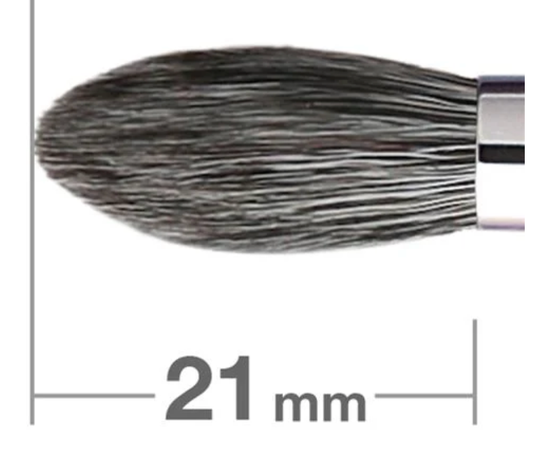 Hakuhodo G5522 Eyeshadow Brush Round (Hair:Blue squirrel & Goat)