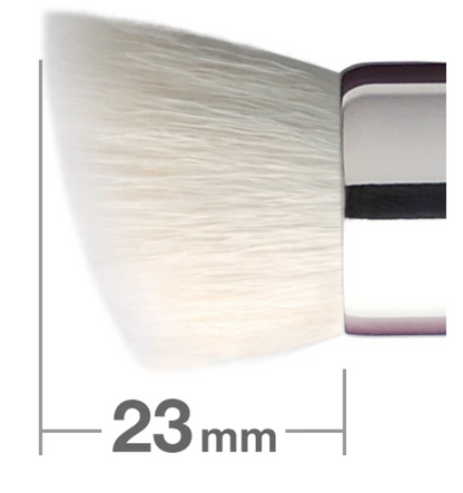 Hakuhodo G5554 Duo Fibre Brush Round & Angled 4mm  (Basics/Selections) Hair:Goat & Synthetic fiber