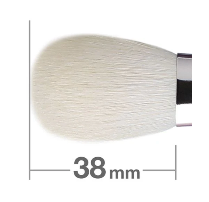 Hakuhodo J110 Blush Brush Round & Flat   Hair:Goat (best selling Hakuhodo)