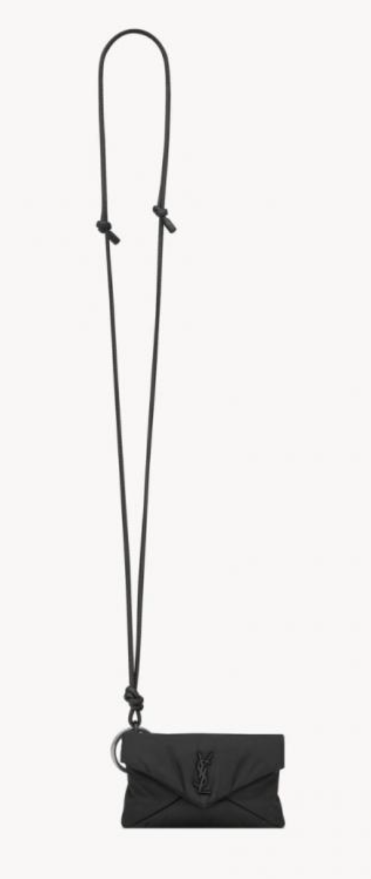 SAINT LAURENT Men's Cassandre Mini Envelope (Nylon)