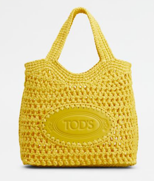 Japan Exclusive Raffia & Leather Mini Shopping Bag