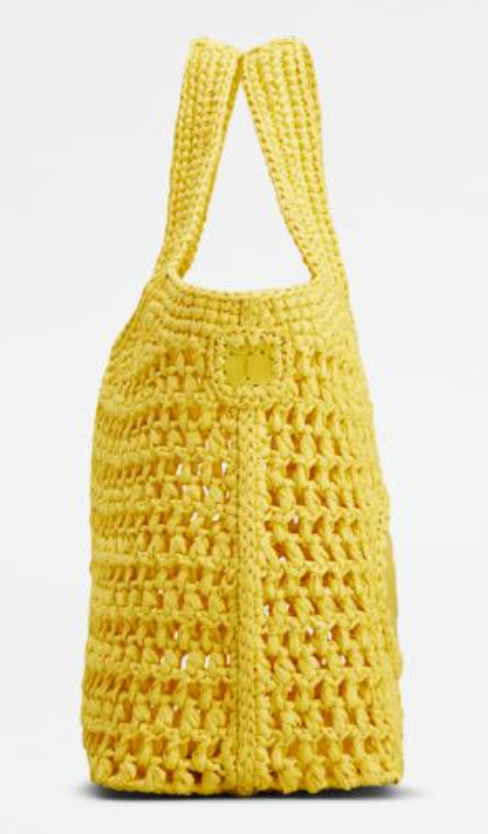 Japan Exclusive Raffia & Leather Mini Shopping Bag