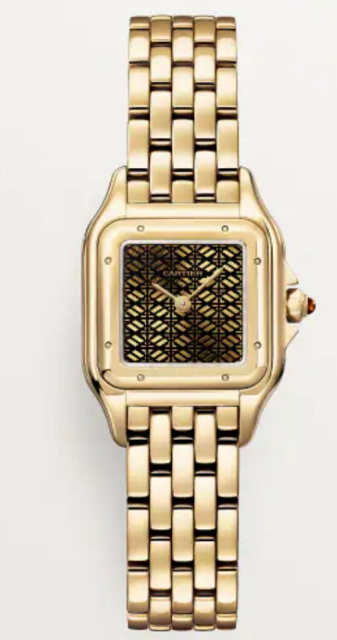 [Japan Limited] Panthère de Cartier watch, small model, quartz movement, yellow gold