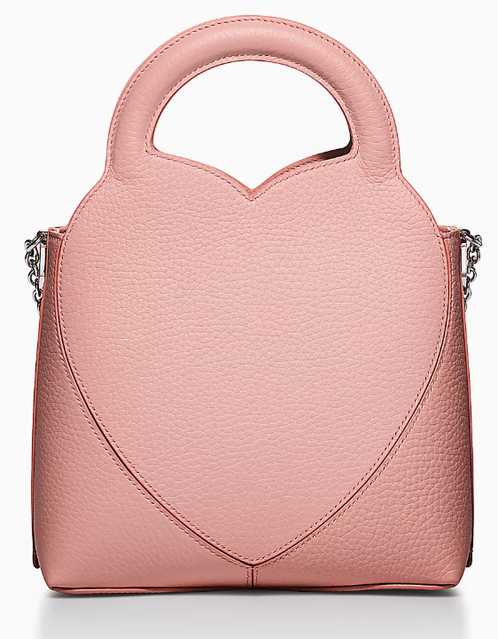 Return to Tiffany™ [Japan Limited] Mini Tote Bag Blush Pink Leather
