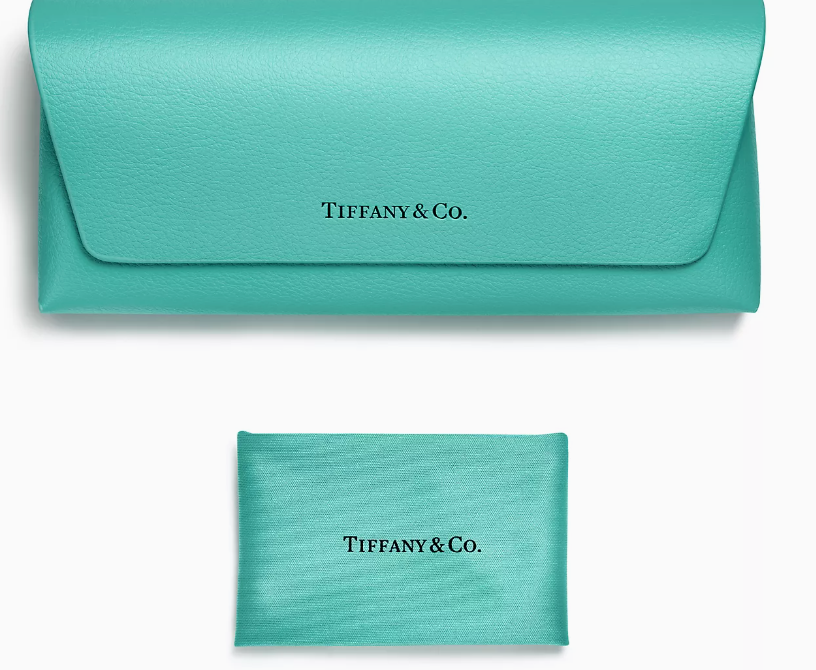 Tiffany T [Japan Limited] Sunglasses Tortoise & Tiffany Blue Acetate & Brown Lenses