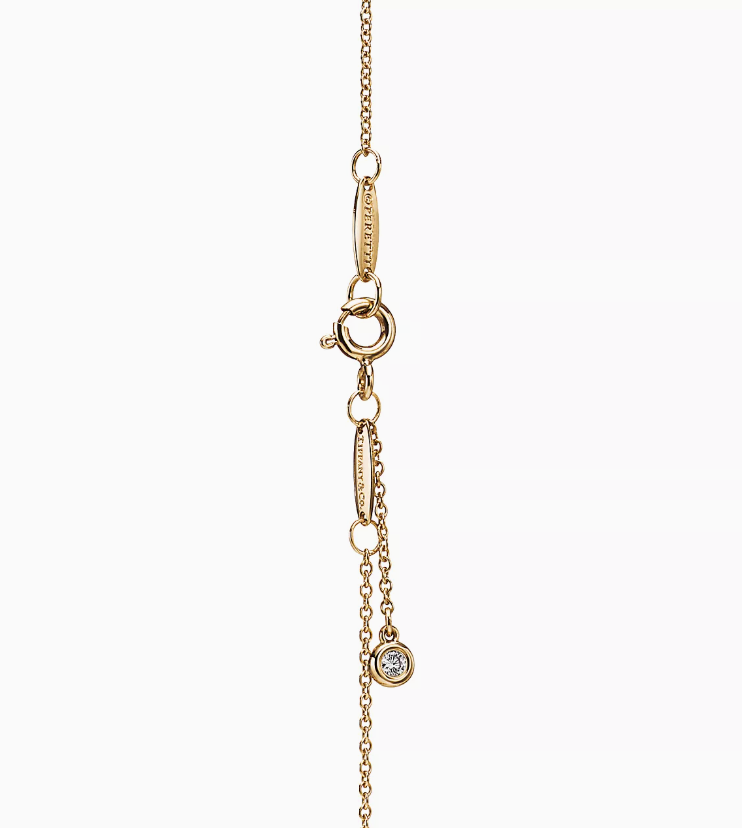 Tiffany & Co.[Japan Limited] Elsa Peretti™ Diamonds by the Yard™ Bracelet Diamonds set in 18k yellow gold