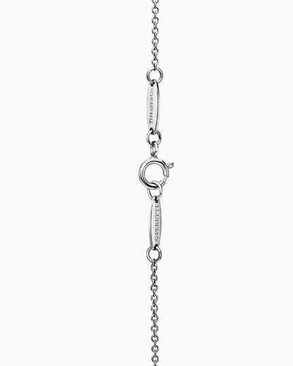 Tiffany Elsa Peretti™ Diamonds by the Yard™ Heart Pendant Platinum