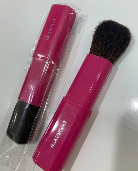 Hakuhodo H612 Slide Face Brush L Round & Flat