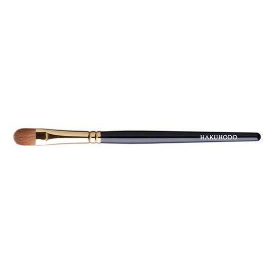 Hakuhodo S126Bk Eye Shadow Brush Round (Hair:Weasel)