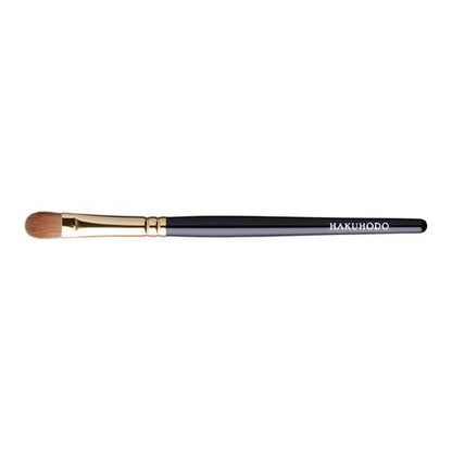 Hakuhodo S132BK Eye Shadow Brush Round & Flat ( Hair:Weasel )