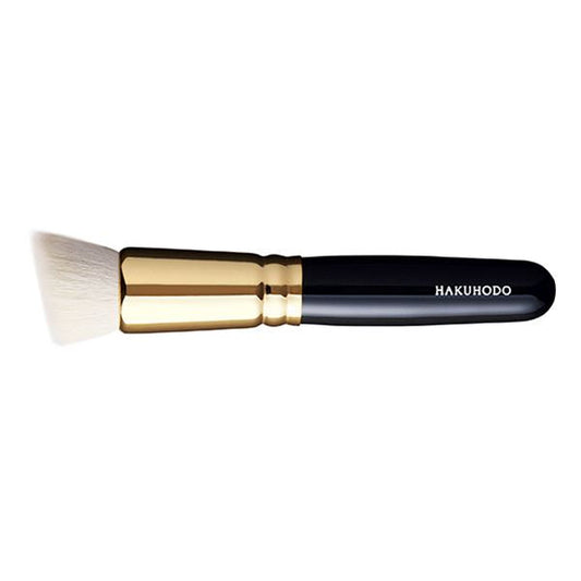 Hakuhodo S5557 Bk Powder& Liquid round slanting step (2mm step at tip)
