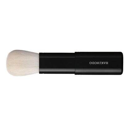 Hakuhodo H611 Slide Face Brush L Round & Flat (  Hair:Goat&amp;Synthetic fiber)