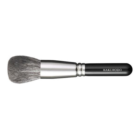 Hakuhodo G6403 Powder Maru Short (Hair:Blue squirrel・Goat・Synthetic fiber) BkSL