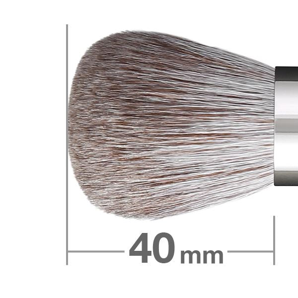 Hakuhodo J6403GH Powder Maru Short (Goat and Horse) -BkSL