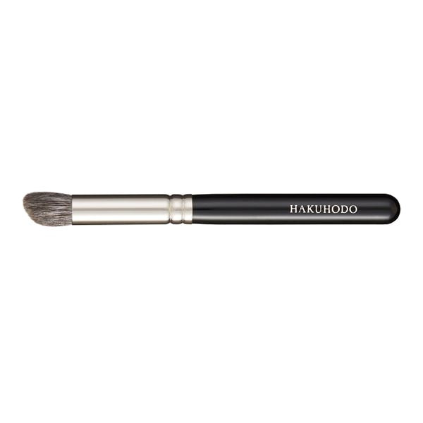 Hakuhodo G6451 Eye Shadow Round & Angled (Hair:Blue squirrel・Goat・Synthetic fiber) (BkSL)