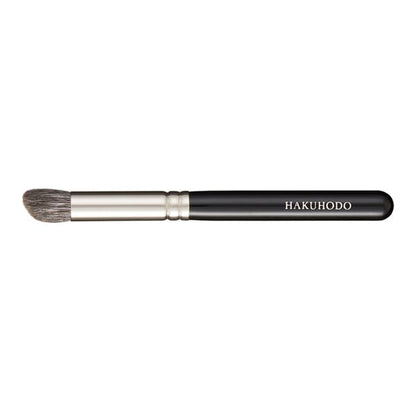 Hakuhodo G6451 Eye Shadow Round & Angled (Hair:Blue squirrel・Goat・Synthetic fiber) (BkSL)