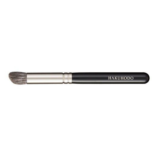 Hakuhodo G6451 Eye Shadow Round & Angled (Hair:Blue squirrel・Goat・Synthetic fiber) (BkSL)