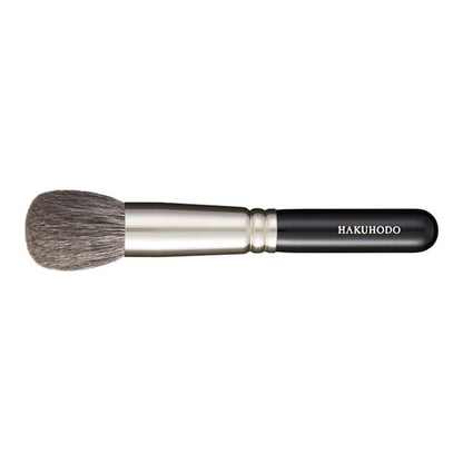 Hakuhodo G6430 Blush Brush Maru (grey squirrel/goat) BkSL