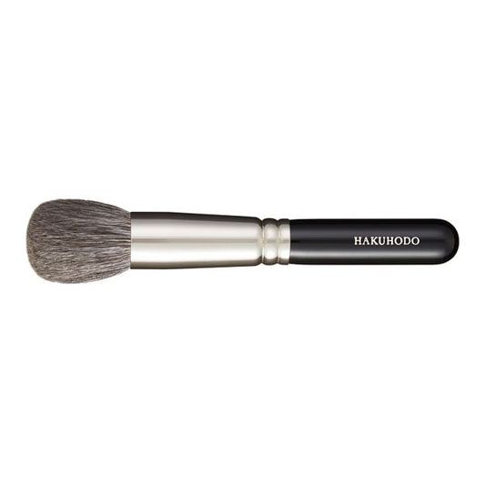 Hakuhodo G6430 Blush Brush Maru (grey squirrel/goat) BkSL