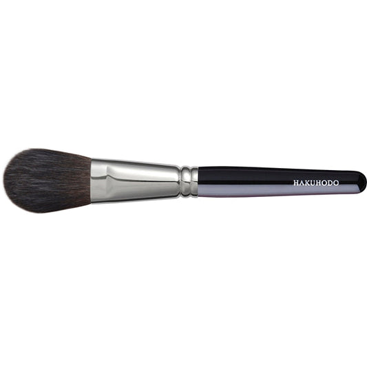 Hakuhodo  G5566 Powder round flat (Hair:Blue squirrel & synthetic fiber) (BkSL)