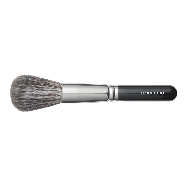 Hakuhodo G104A Powder Round (Hair Material: Gray Squirrel & Goat)