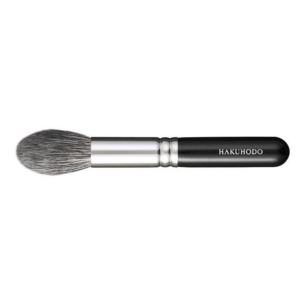 Hakuhodo G6530 Highlighter Brush Tapered ( Hair:Blue squirrel・Goat) BkSL